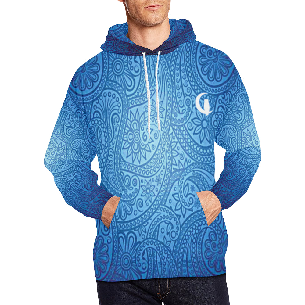 LUXURY BLUGANG All Over Print Hoodie for Men (USA Size) (Model H13)