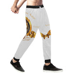 SEKHMET GODDESS WHTBLC Men's All Over Print Sweatpants (Model L11)