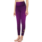 BANDANA LUXURY GRAPES High-Waisted Leggings