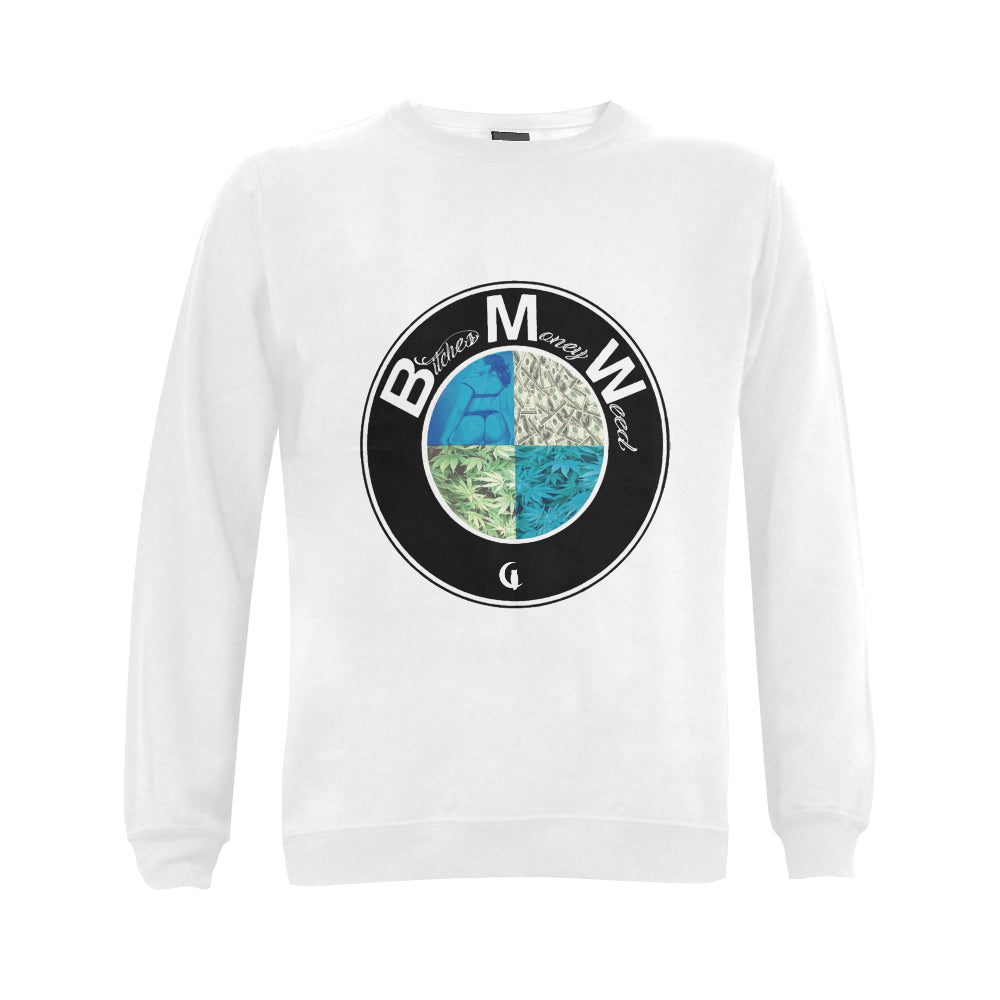 BMW WHT Crewneck Sweatshirt(NEW)