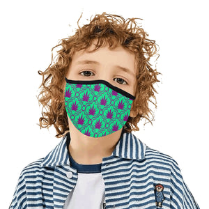 WEEDY PRPLE Mouth Mask in One Piece (2 Filters Included)