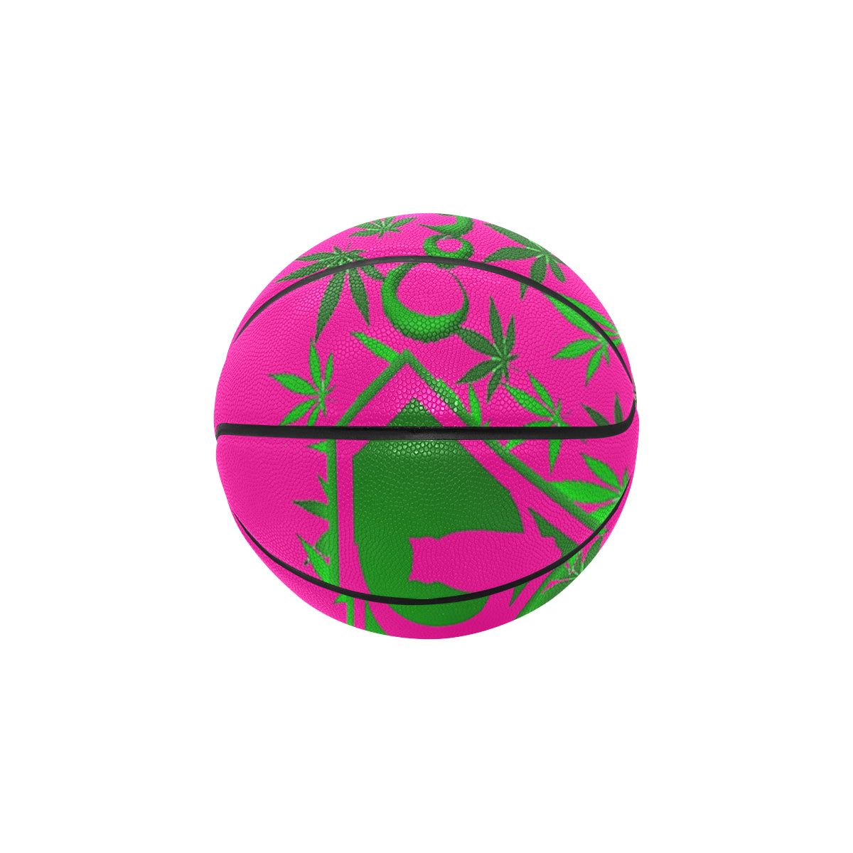 SUPER WEED PINKISH All Over Print Basketball