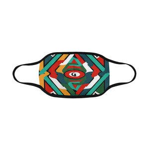 TEMBE ART Mouth Mask in One Piece (2 Filters Included)