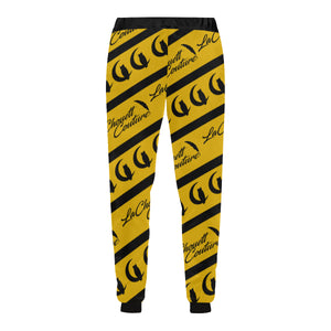 NICE ONE YLW Men's All Over Print Sweatpants