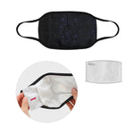 HIEROGLYH BLU Mouth Mask in One Piece (2 Filters Included)