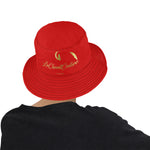 LCC PARIS RED All Over Print Bucket Hat for Men