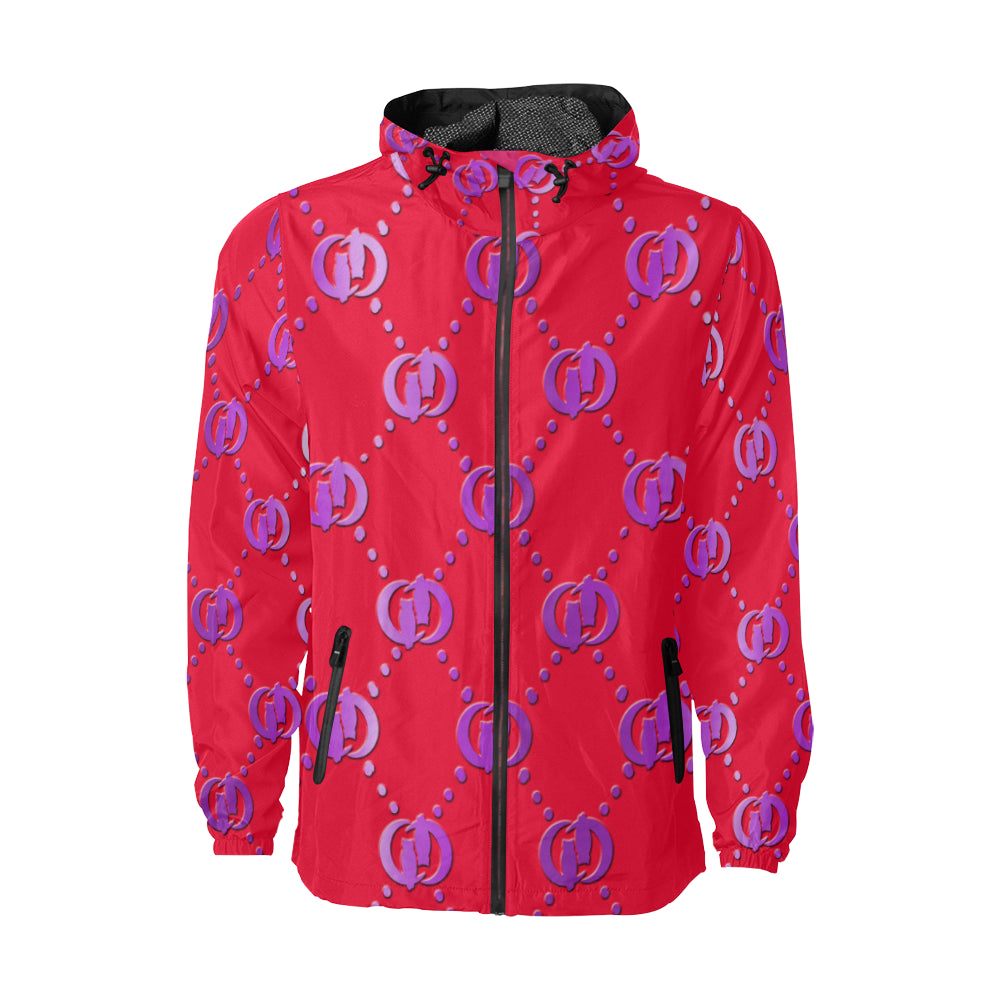 GOODIE RADDISH All Over Print Windbreaker for Unisex