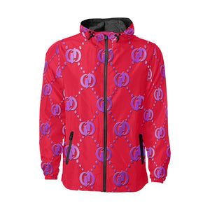 GOODIE RADDISH All Over Print Windbreaker for Unisex