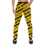 NICE ONE YLW Men's All Over Print Sweatpants