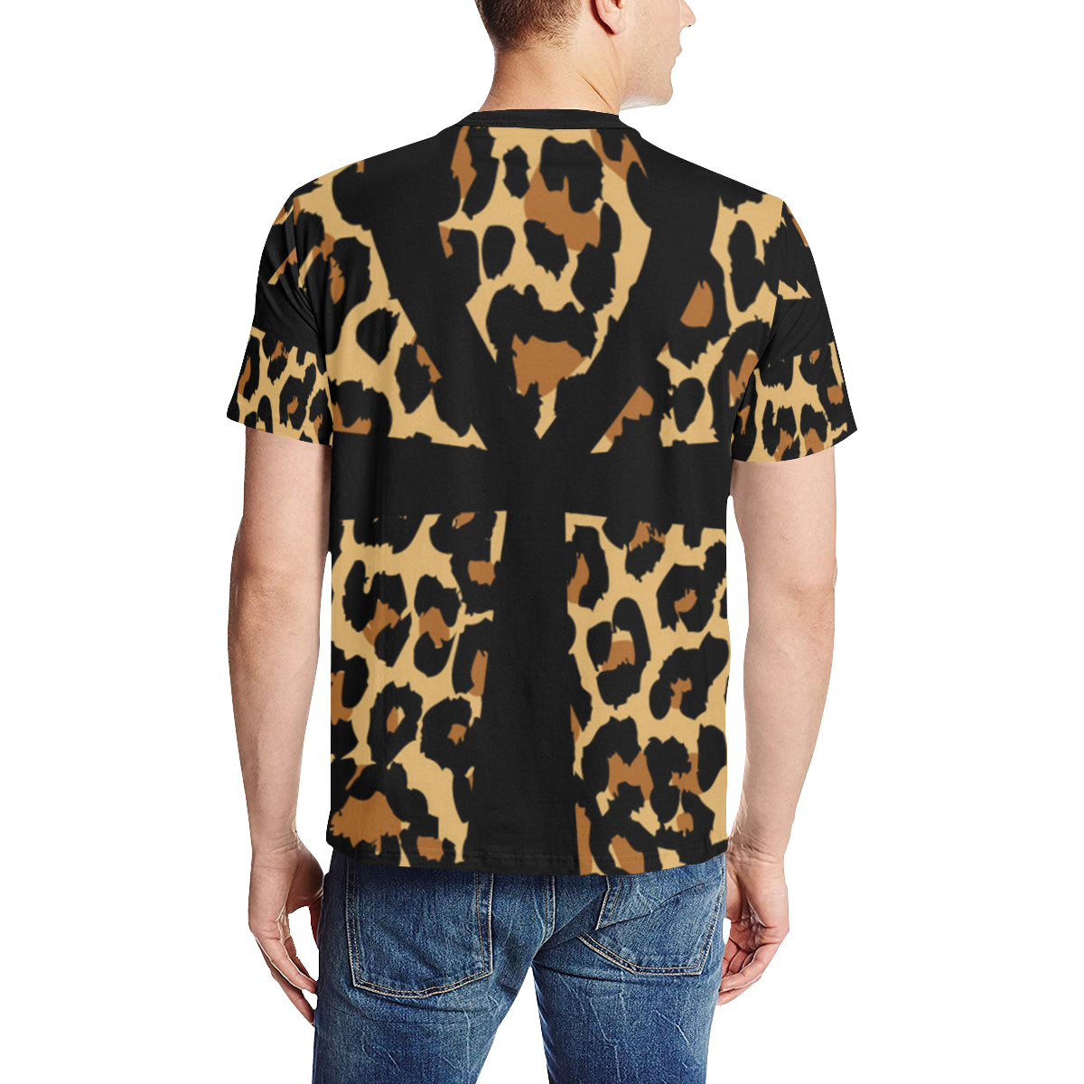 CHEETAH ANKH Men's All Over Print T-Shirt
