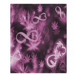 INFINITY PURPLE COSMOS 3-Piece Bedding Set