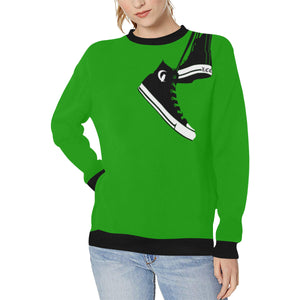 LCC CHUCC T Women's Rib Cuff Crew Neck Sweatshirt