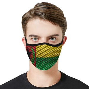 CAP VERT FLAG Mouth Mask in One Piece (2 Filters Included)