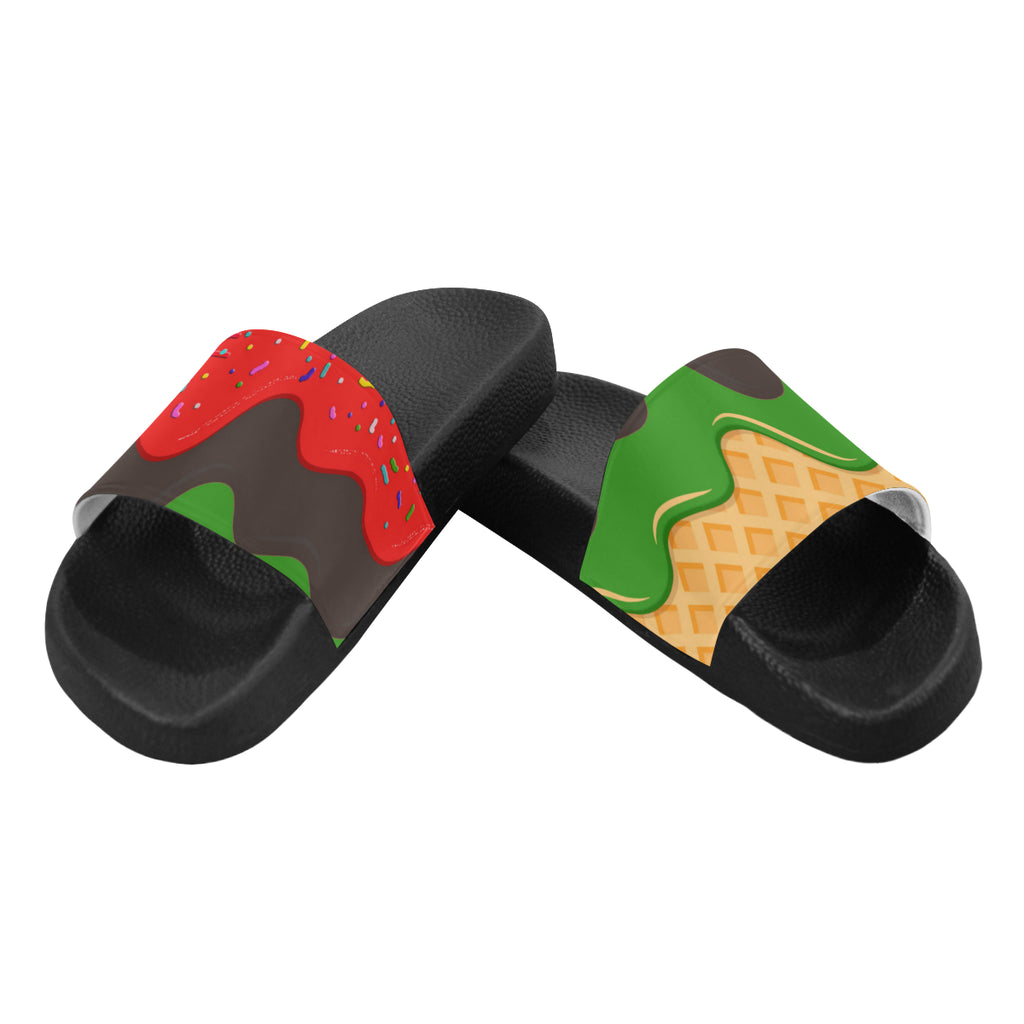 RBG ICE CREAM Men's Slide Sandals (Model 057)