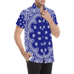 BANDANA Cs'UP Men's All Over Print Short Sleeve Shirt