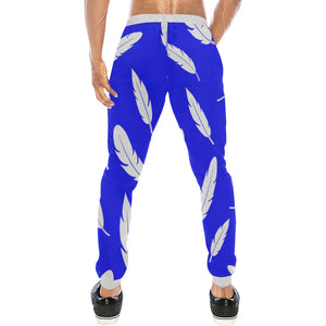 FEATHER BLUE Men's All Over Print Sweatpants