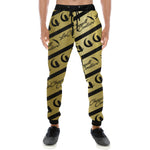 NICE ONE BLCGLD Men's All Over Print Sweatpants