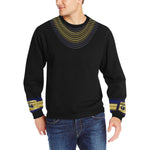 LCC STRASS Men's Rib Cuff Crew Neck Sweatshirt