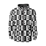 ADINKRA PUZZLE All Over Print Windbreaker for Unisex