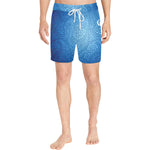 LUXURY BLU GANG Men's Mid-Length Swim Shorts (Model L39)