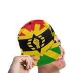 FIST UP RBG All Over Print Snapback Hat D