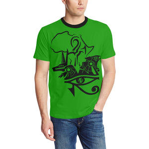 ANUBIS AND HERU GRN Men's All Over Print T-Shirt