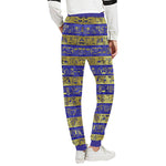 MDU NTR GOLDEN BLUE Women's All Over Print Sweatpants (Model L11)