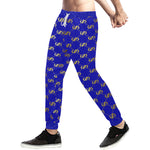 EXCELLENCE BLSKYGLD Men's All Over Print Sweatpants