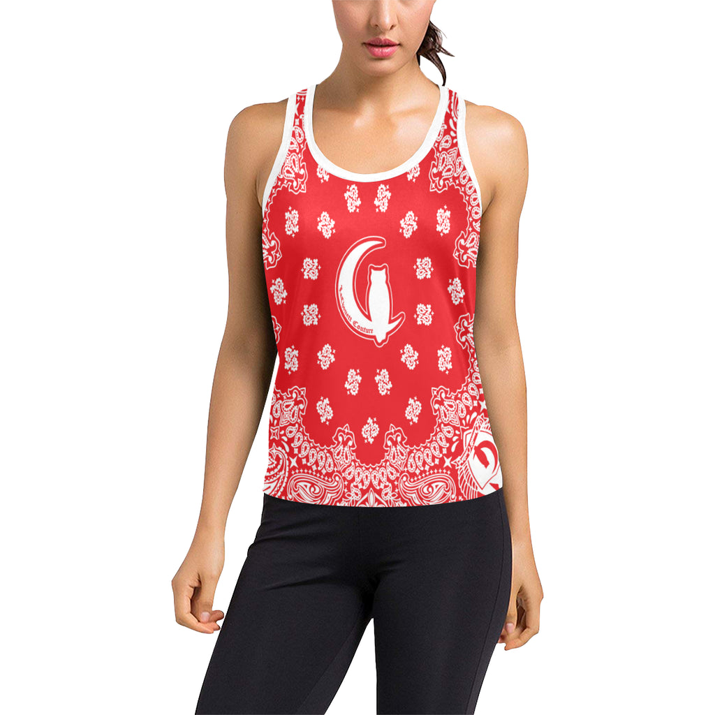 BANDANA Bs'UP Women's Racerback Tank Top