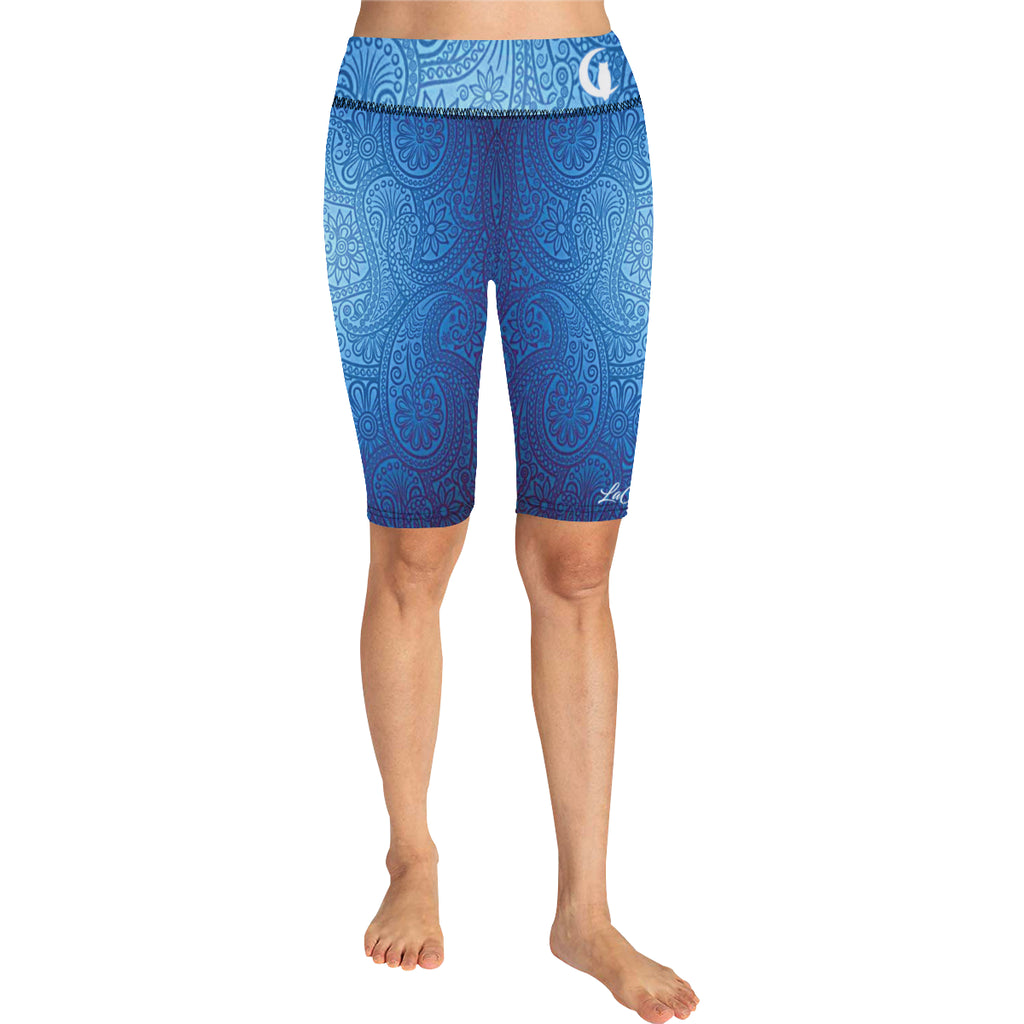 LUXURY Cs'UP All Over Print Knee Length Leggings (Model L27)