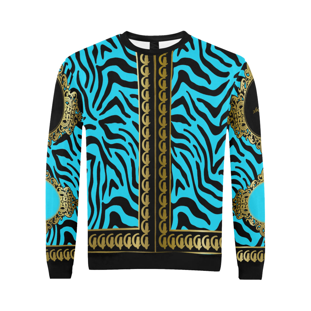 PRIVILEGE TRQSE All Over Print Crewneck Sweatshirt for Men