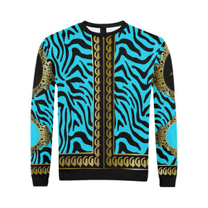 PRIVILEGE TRQSE All Over Print Crewneck Sweatshirt for Men