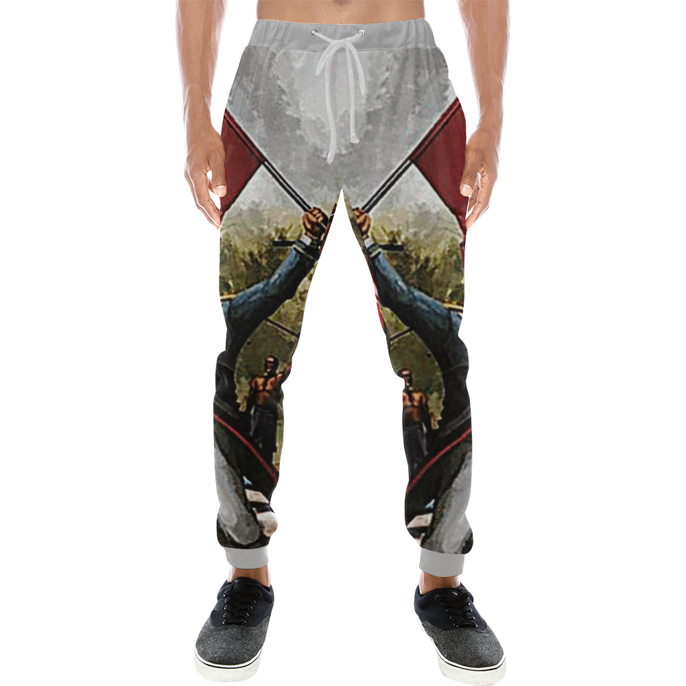 HAITI REVOLUTION Men's All Over Print Sweatpants (Model L11)