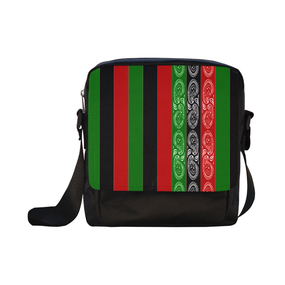 RBG FLAG Crossbody Nylon Bags (Model 1633)