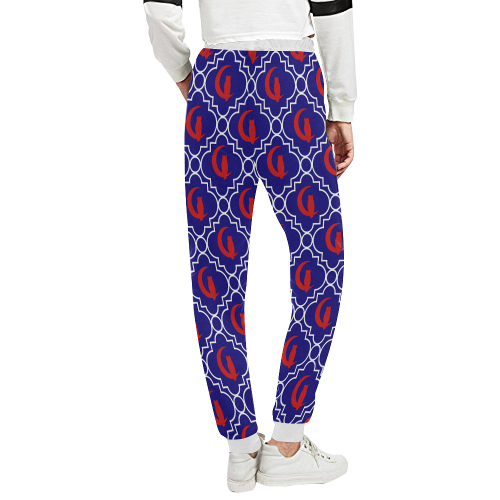 ELEGANCE BLR Women's All Over Print Sweatpants (Model L11)