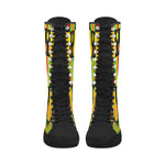 KENTE RASTA Canvas Long Boots For Women