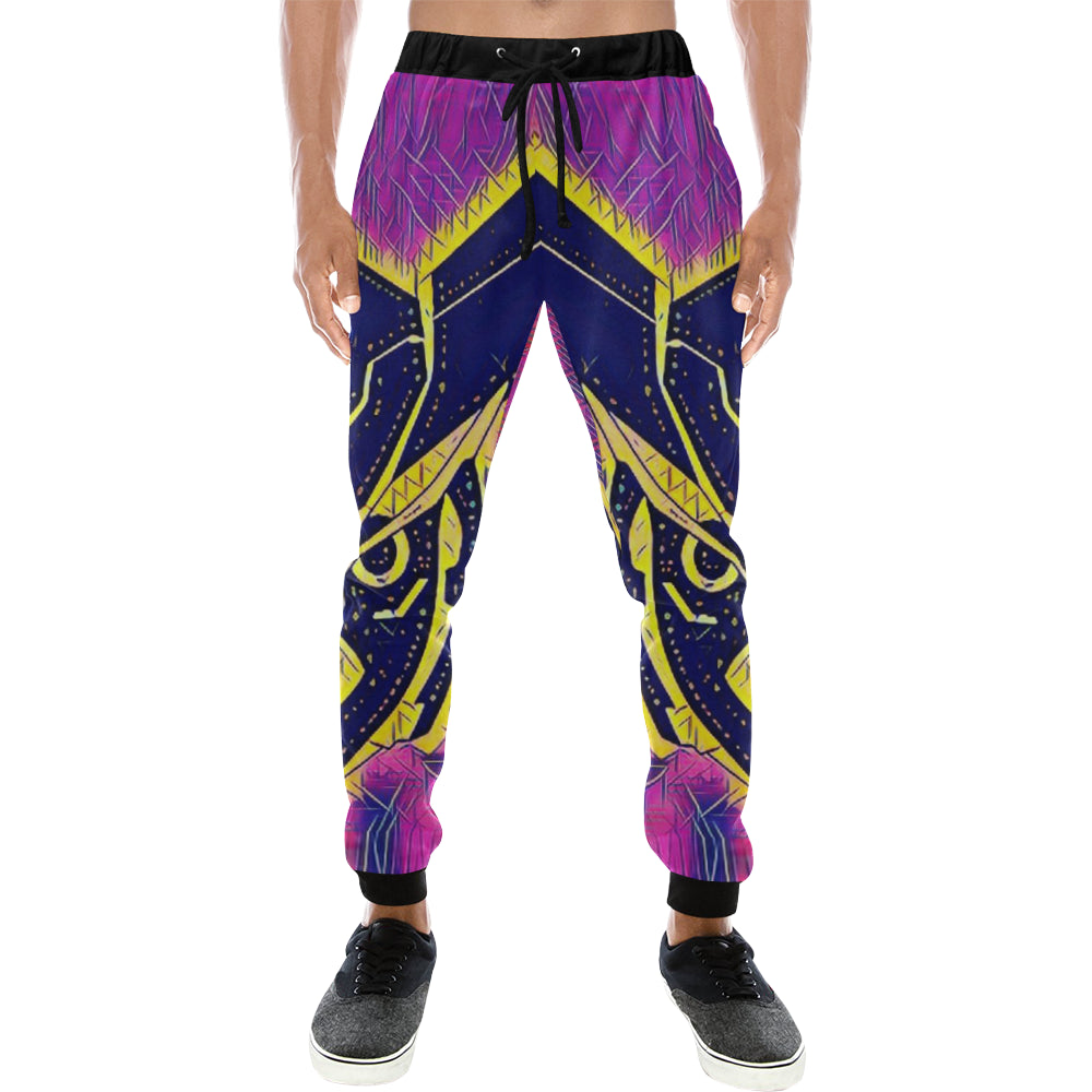 OWLFORMERS Men's All Over Print Sweatpants (Model L11)