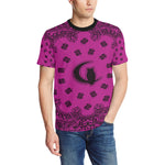 BANDANA PRPL Men's All Over Print T-Shirt