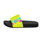 FRESH UP FLUO Men's Slide Sandals (Model 057)