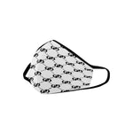 EXCELLENGE BLACC Mouth Mask in One Piece (2 Filters Included)