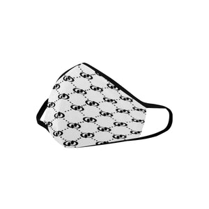 EXCELLENGE BLACC Mouth Mask in One Piece (2 Filters Included)