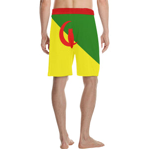 YANAZER  Men's All Over Print Casual Shorts