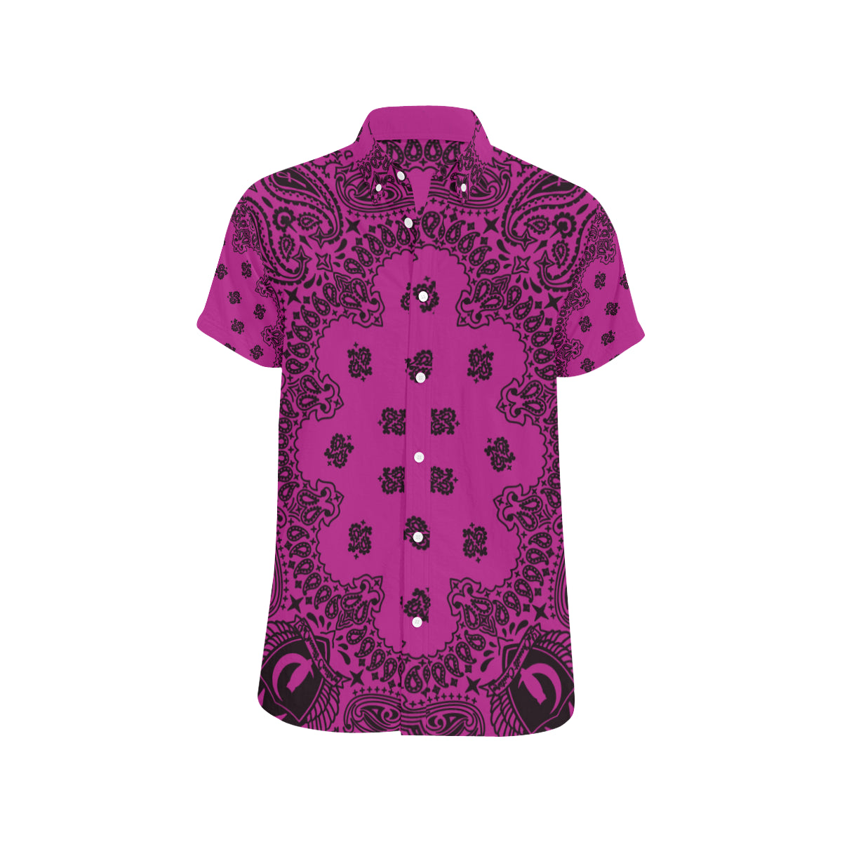 BANDANA GRAPES Men's All Over Print Short Sleeve Shirt