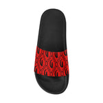 ELEGANCE R BLACC Men's Slide Sandals (Model 057)