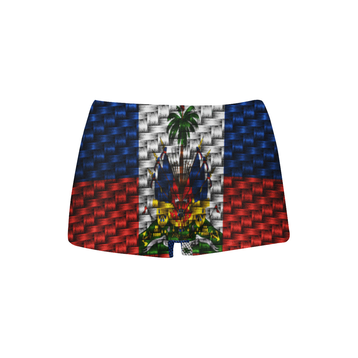 HAITI FLAG Women's All Over Print Boyshort Panties (Model L31)