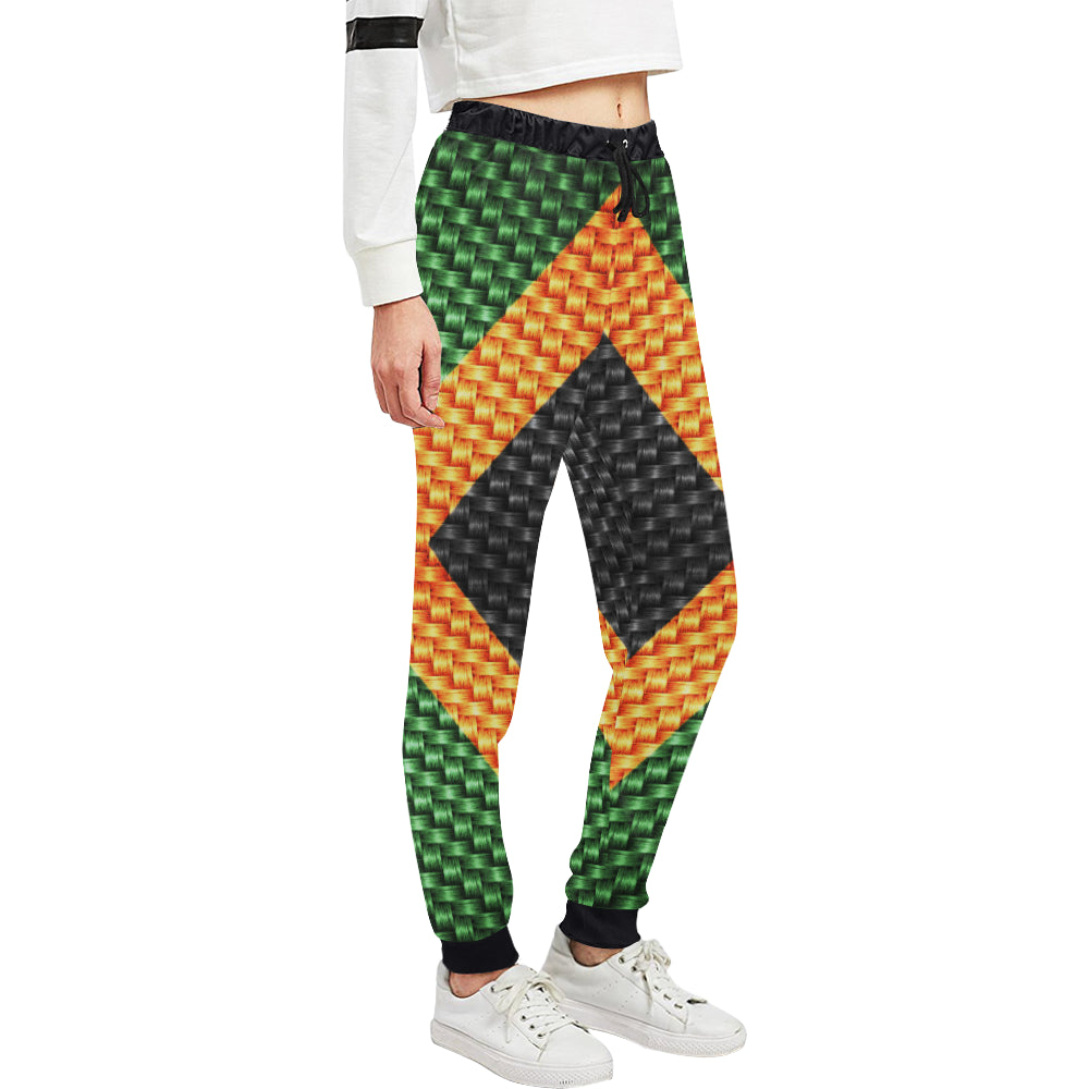JAMAICA FLAG Women's All Over Print Sweatpants (Model L11)