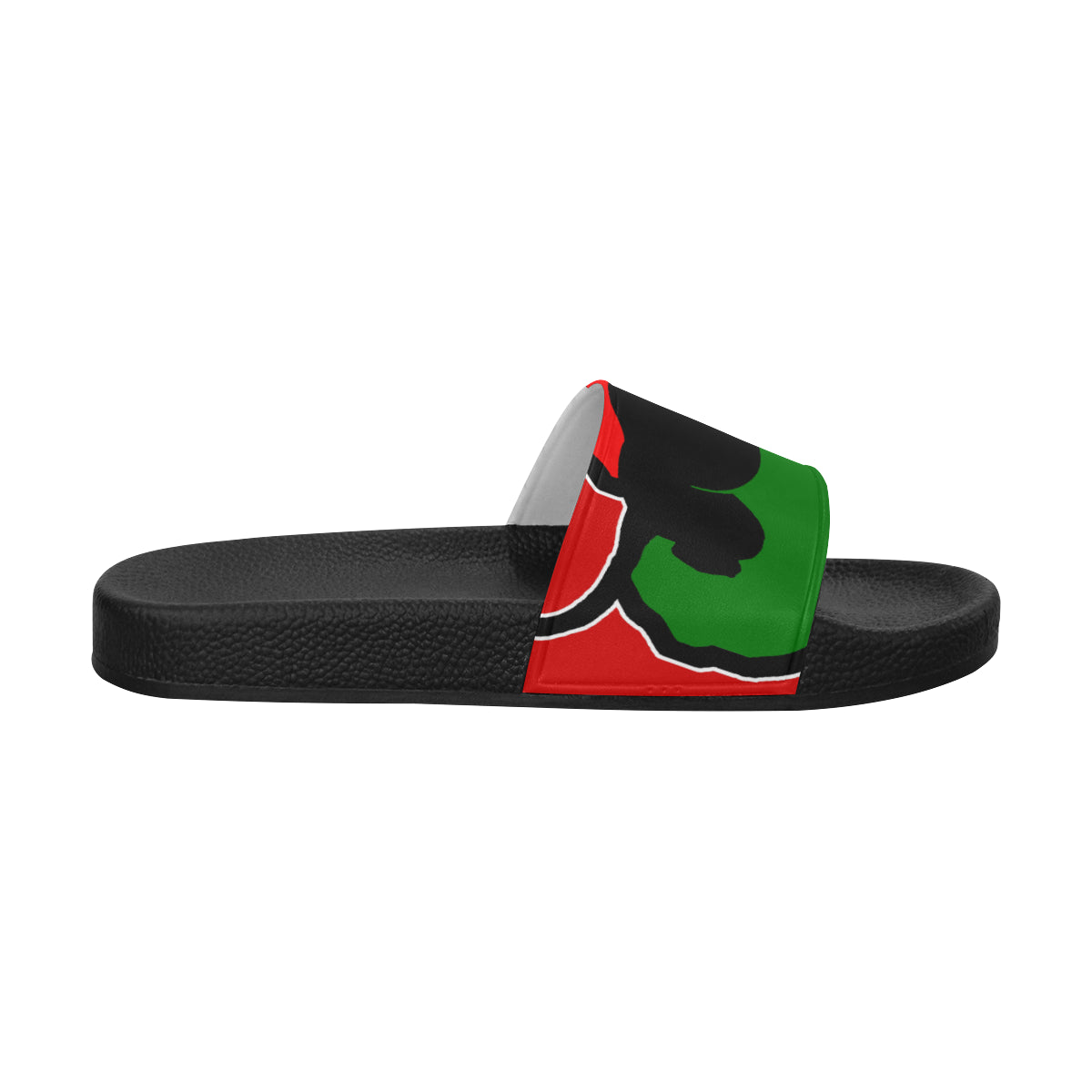 BLACC PANTHER RBG RED Men's Slide Sandals