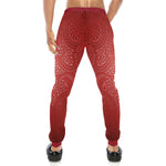 LUXURY GANG RED Men's All Over Print Sweatpants (Model L11)