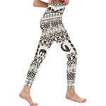 ELEPHANT ORNEMENT All Over Print High-Waisted Leggings