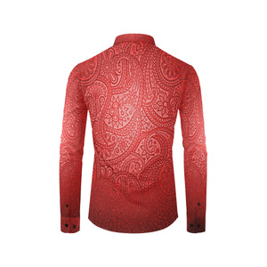 LUXURY GANG Bs'UP Men's All Over Print Casual Dress Shirt (Model T61)